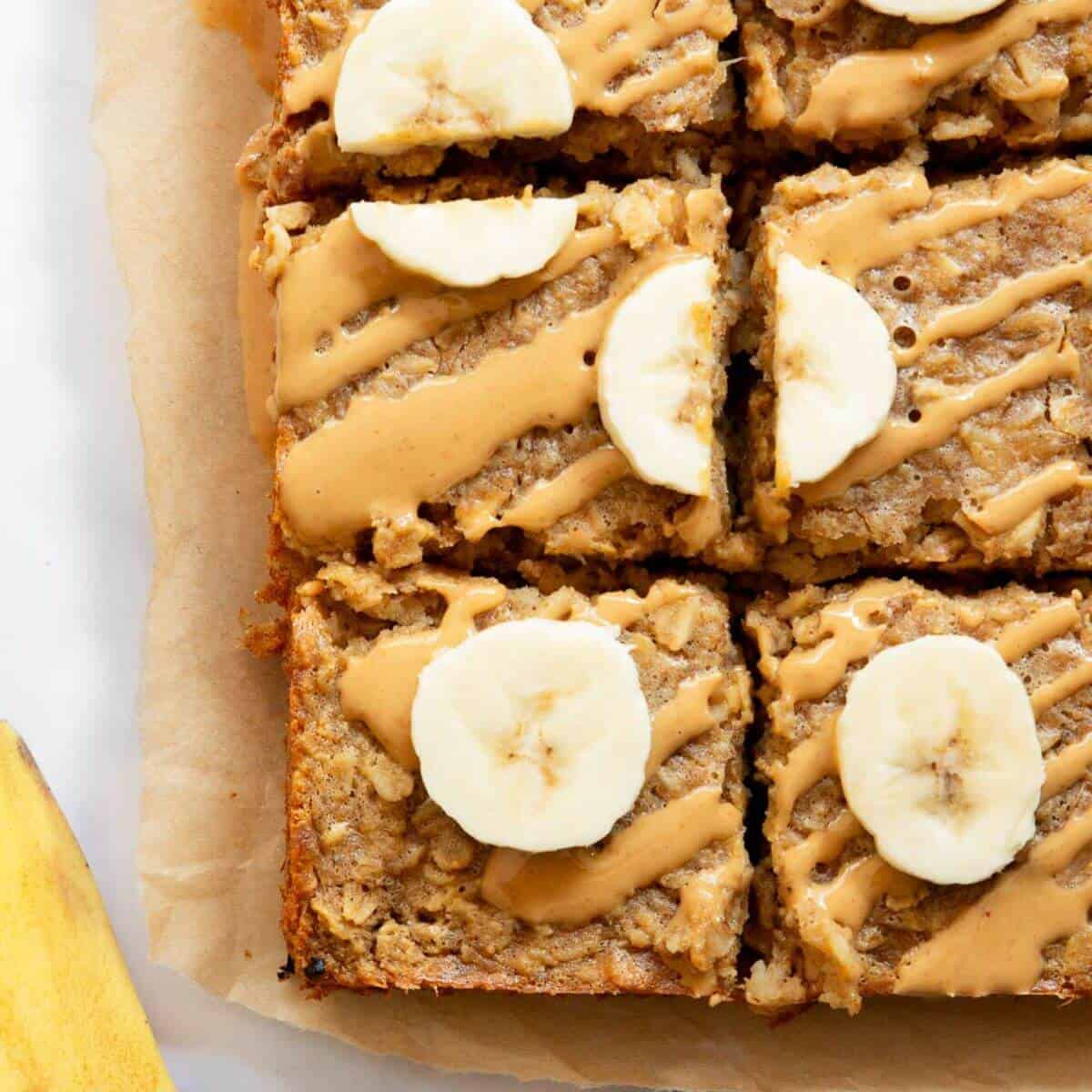 Freezer-Friendly Peanut Butter Banana Baked Oatmeal for Meal Prep